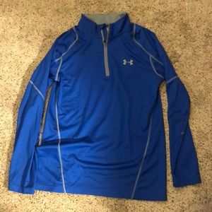 Underarmor fitted cold gear half zip